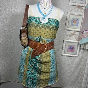 y2k fairy core beaded halter top